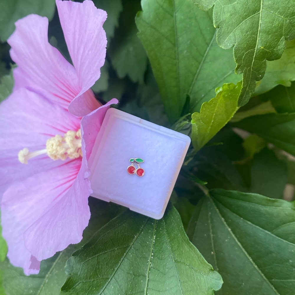 “Cherry” Nose Stud🍒